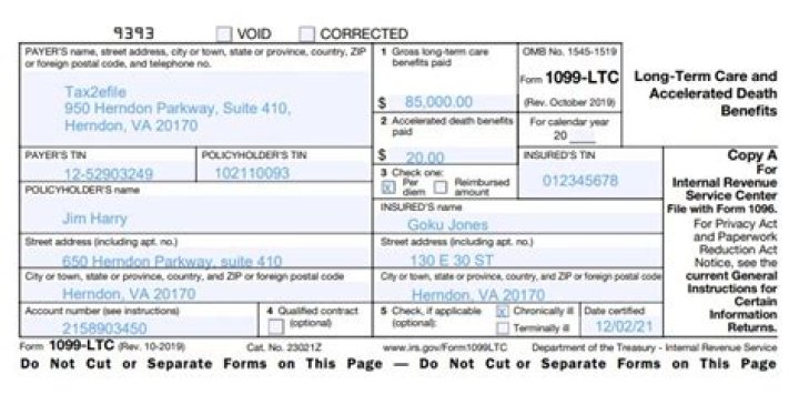 Are 1099-LTC amounts taxable?