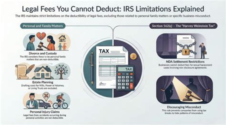 Are legal settlement fees tax deductible?