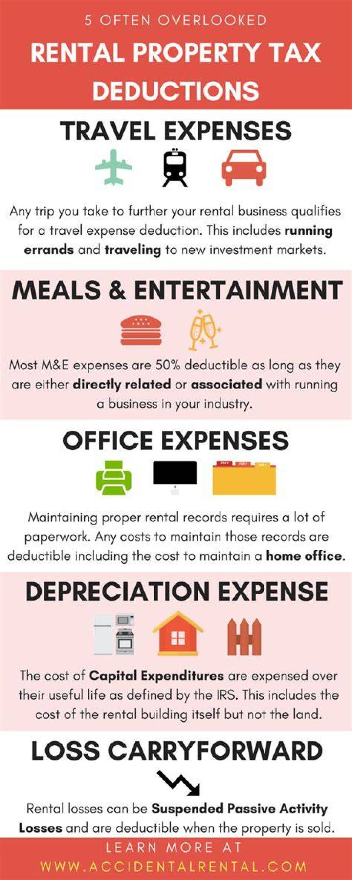 Are there any tax deductions for owning a rental property?