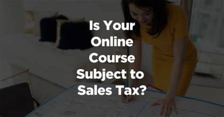 Are websites subject to sales tax?