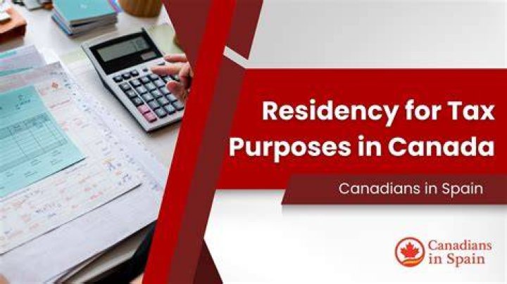 Are you a resident of Canada for tax purposes Yes or no?
