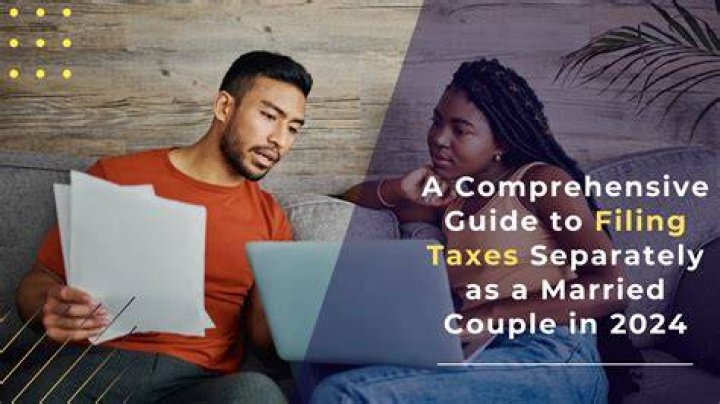 Can a couple file taxes separately?