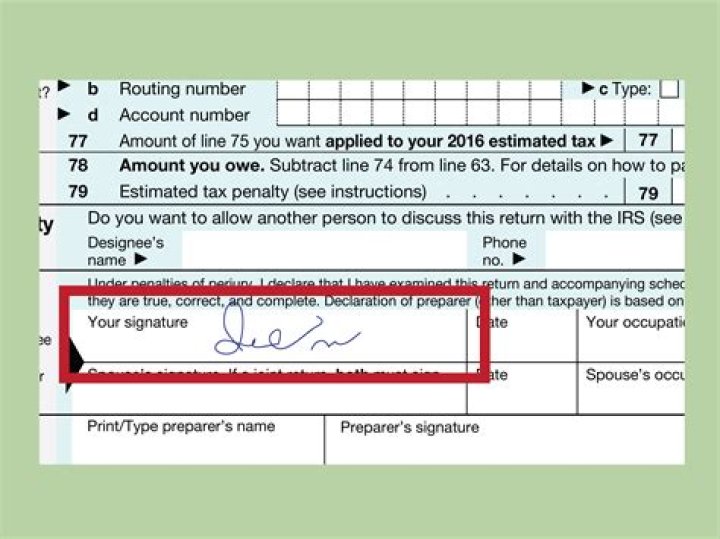 Can federal tax returns be signed electronically?