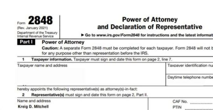 Can Form 2848 be signed electronically?
