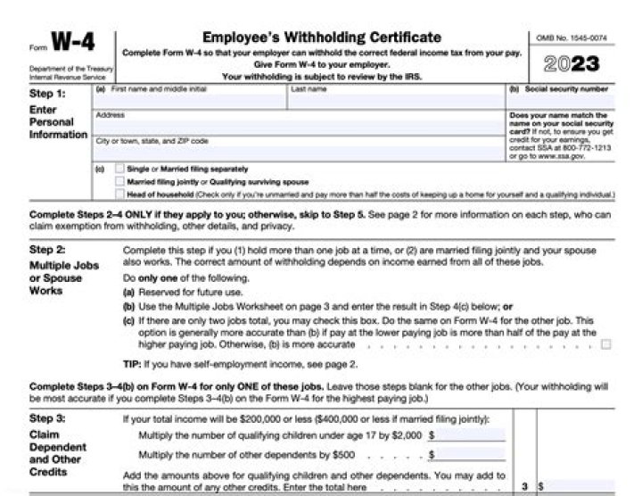 Can HR help with W4?