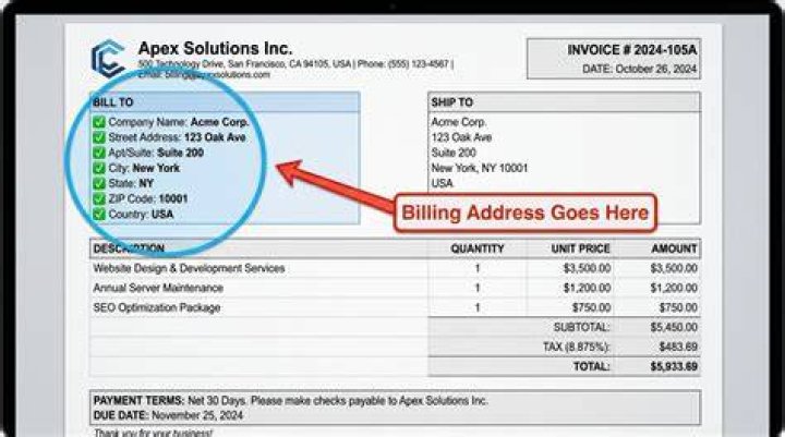 Can I make my billing address different?