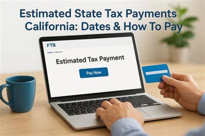 Can I make payments on California state taxes?