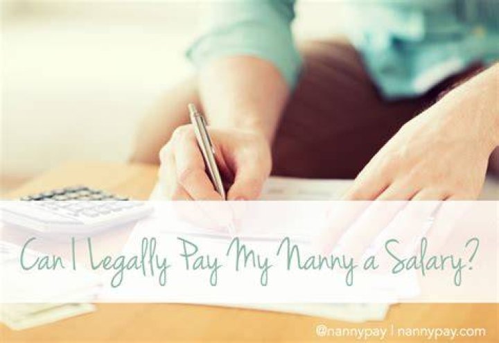 Can I pay my mom as a nanny?