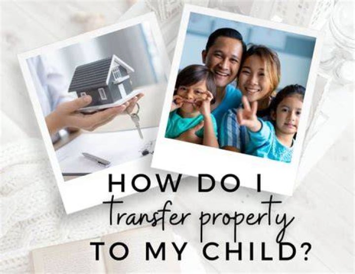 Can I transfer my investment property to my child?