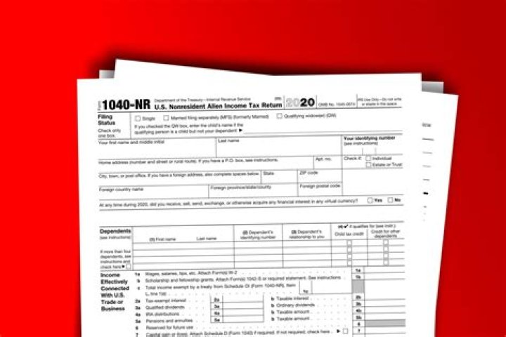Can non residents use 1040?