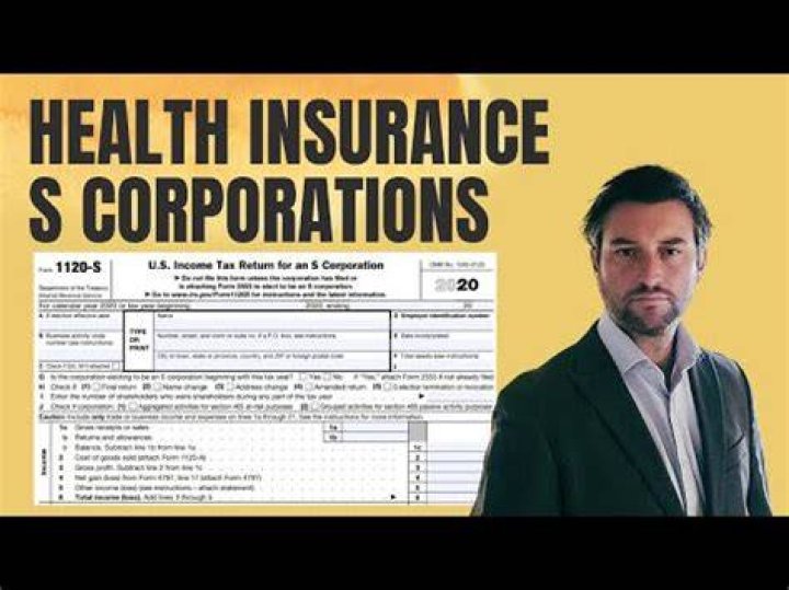 Can S Corp provide health insurance?