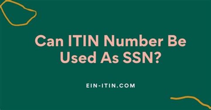 Can tin be used instead of EIN?
