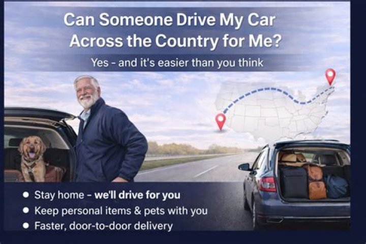 Can you hire someone to drive you across the country?