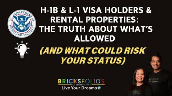 Can you own rental property on H-1B?