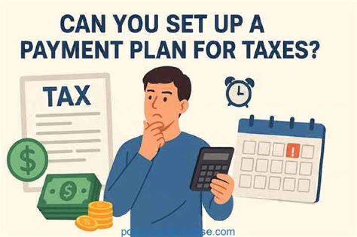 Can you set up a payment plan for taxes owed?