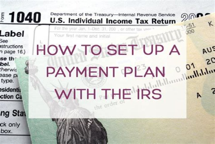 Can you set up a payment plan with the IRS?