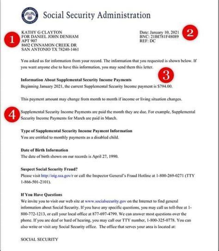 Can you use Social Security as proof of income?