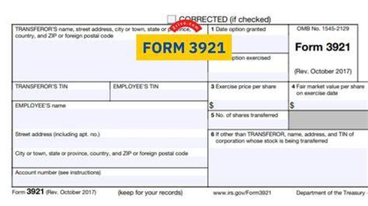 Do employees need to file Form 3921?