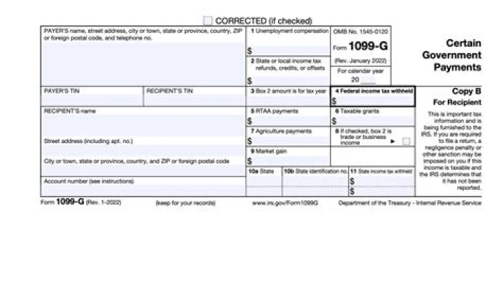 Do I need to amend my tax return for a 1099g?