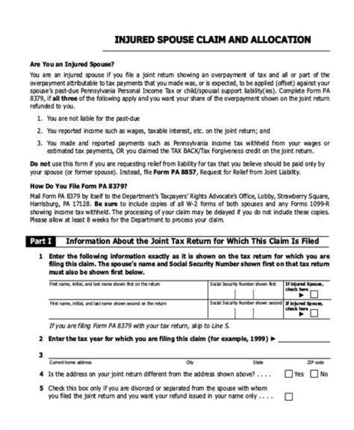 Do I need to file an injured spouse form this year?
