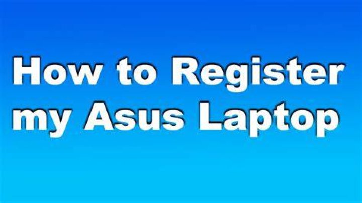 Do I need to register my new laptop?