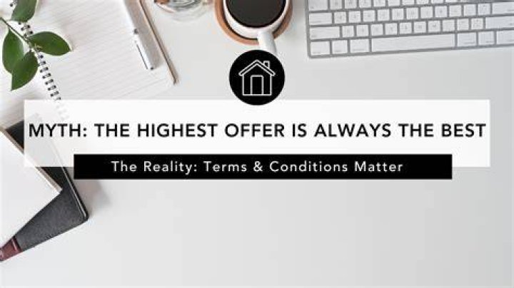 Do sellers always take the highest offer?