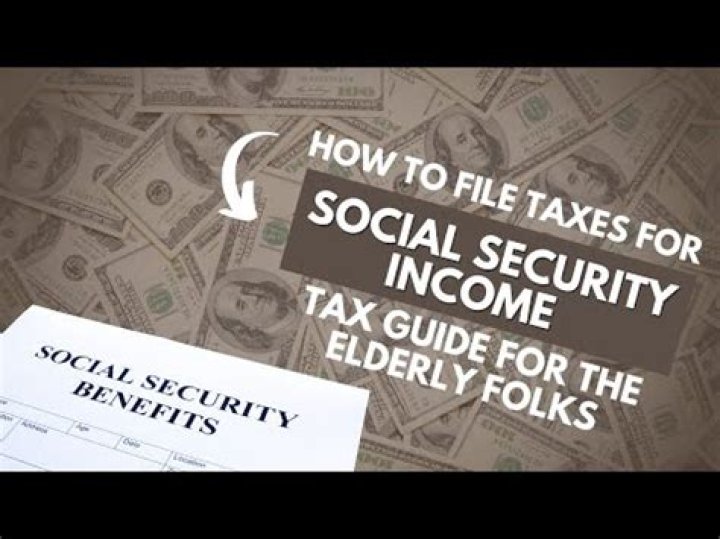Do you have to file taxes if your only income is social security?