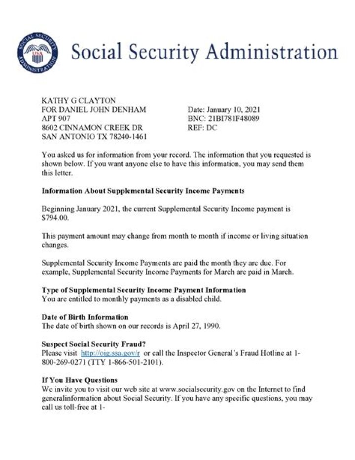 Do you have to keep receipts for SSI?