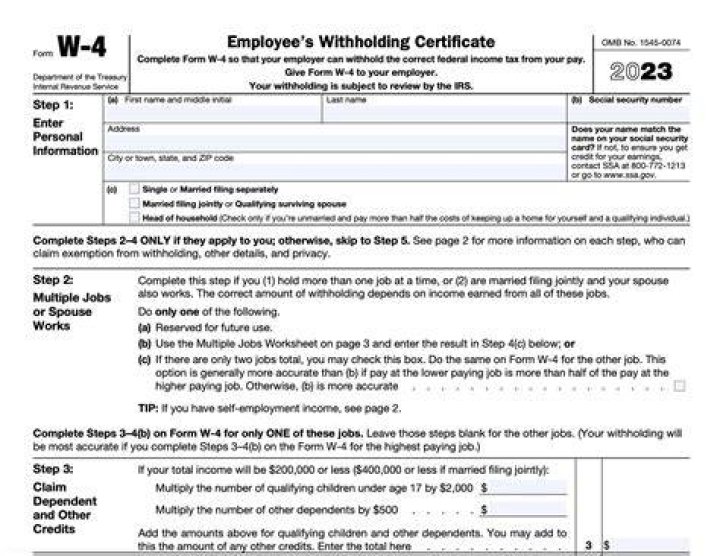 Do you need to fill out a new W4 when you have a child?