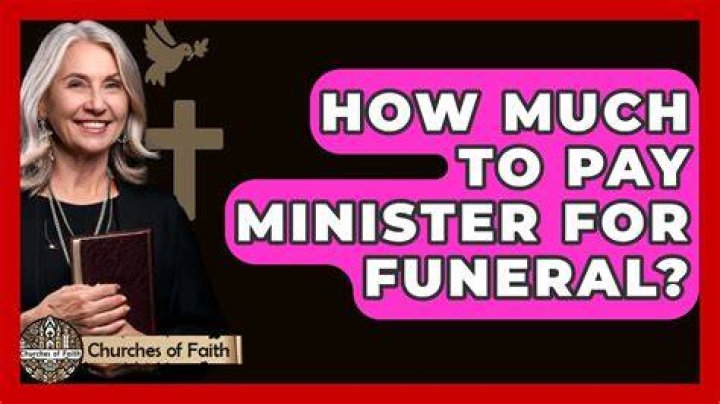 Does a minister conduct a funeral?