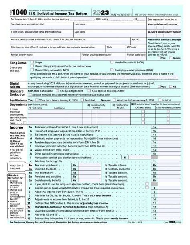 Does date of birth go on tax return?