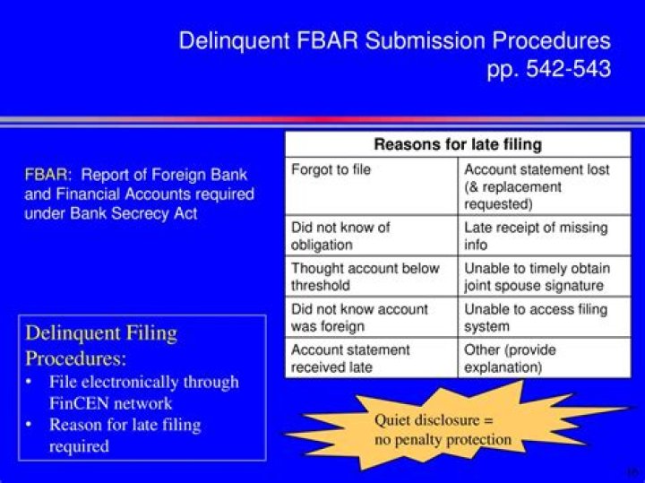 Does filing delinquent FBAR trigger audit?