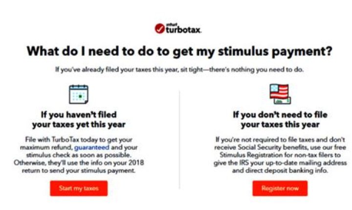 Does IRS send stimulus to TurboTax?