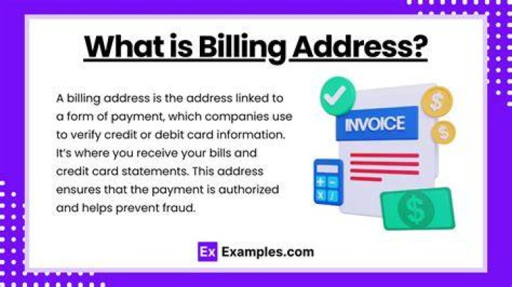 Does my billing address have to match my bank account address?