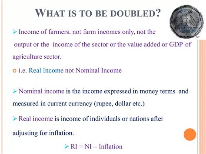 How can farmers income be doubled?