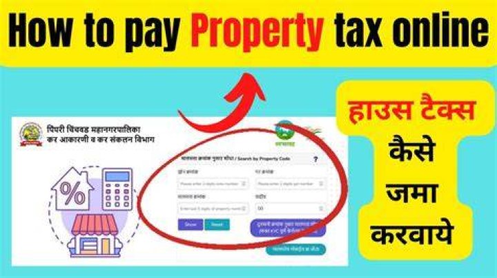 How can I pay my property taxes online India?
