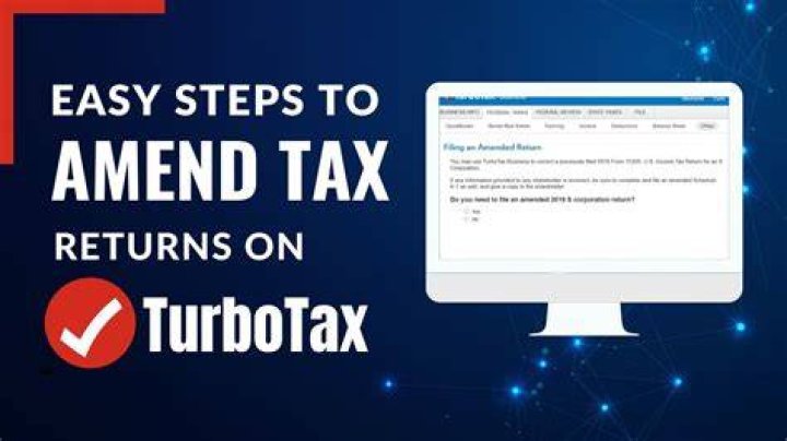 How do I amend my 2019 TurboTax Online Return?