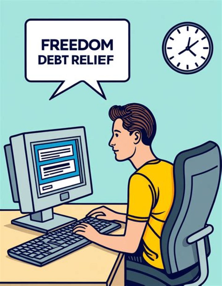 How do I delete my freedom debt relief account?