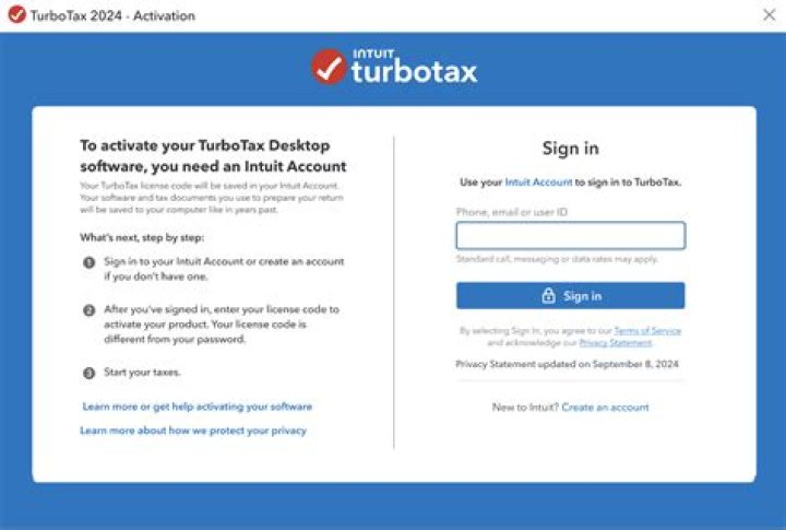 How do I enter my TurboTax activation code?