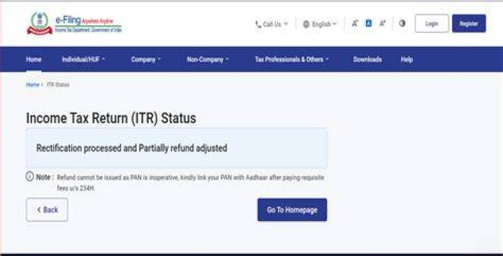 How do I find my saved ITR?