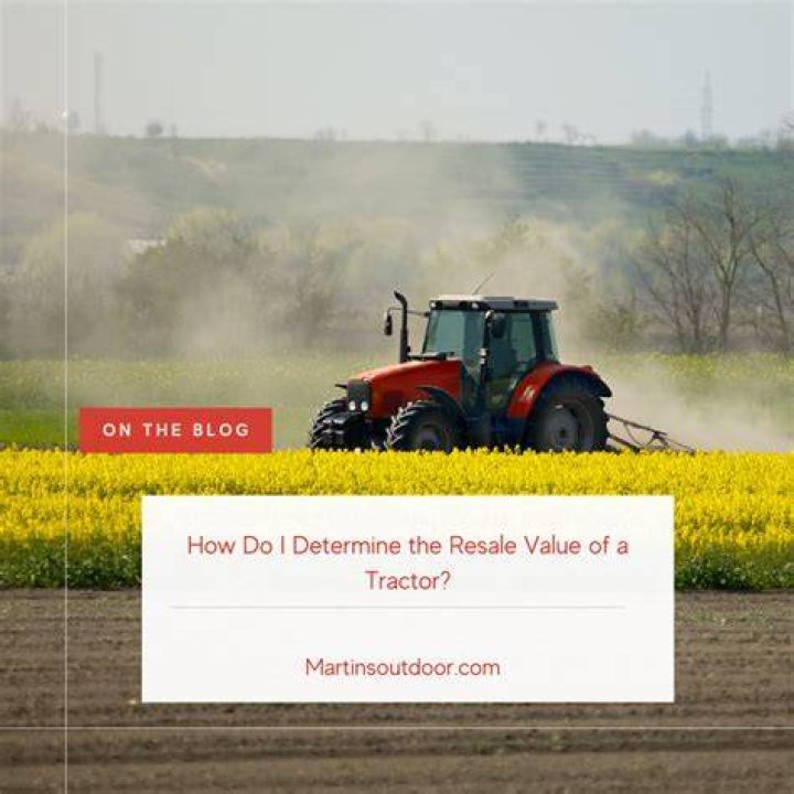 How do I find the value of a tractor?