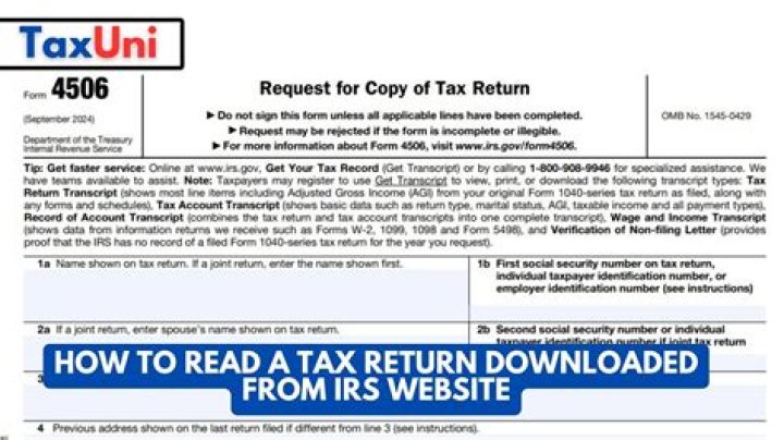 How do I get a copy of a return I filed this year?