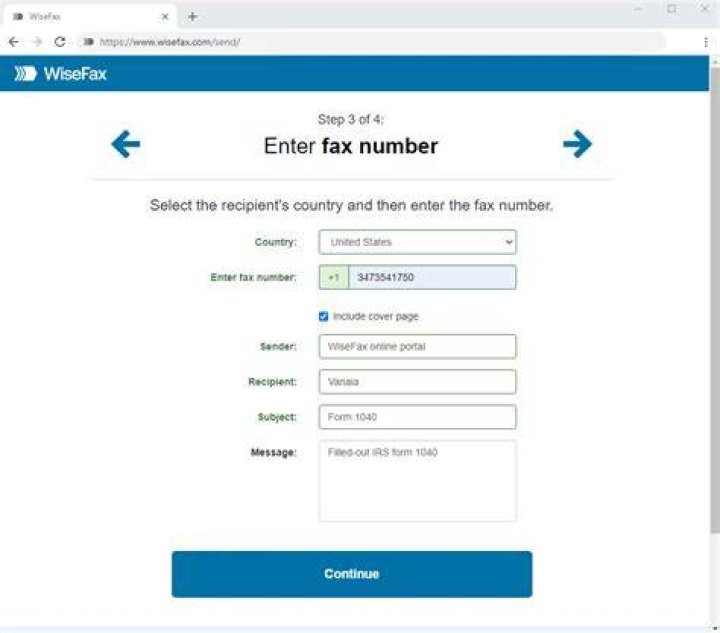 How do I get my IRS fax number?