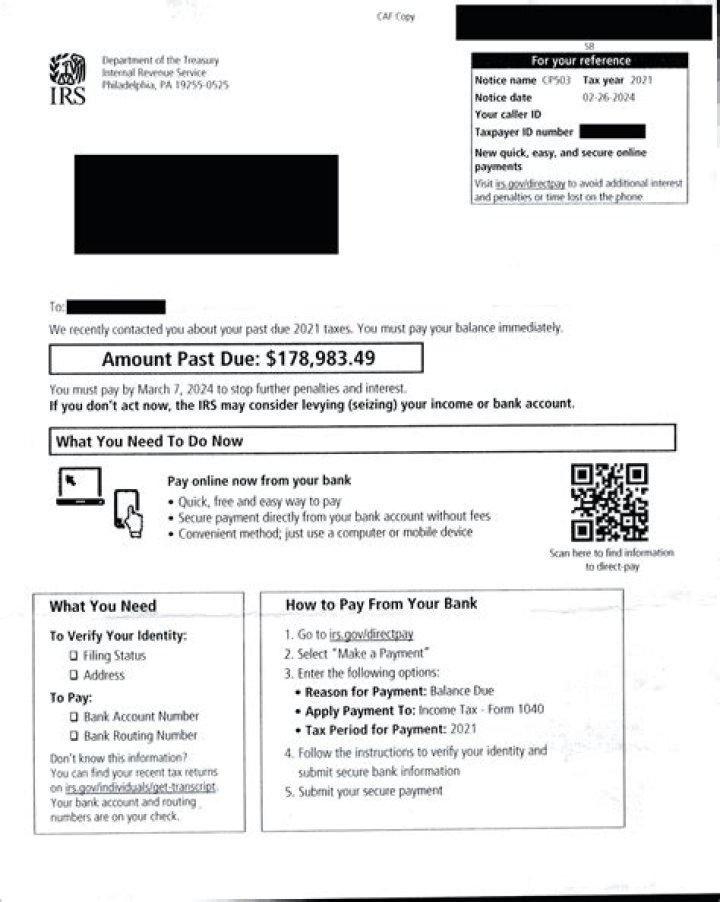 How do I know if I have a debt with the IRS?