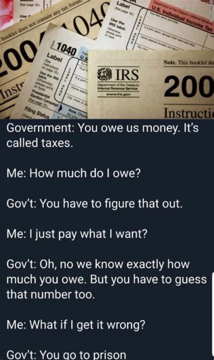 How do I know if I owe the government money?