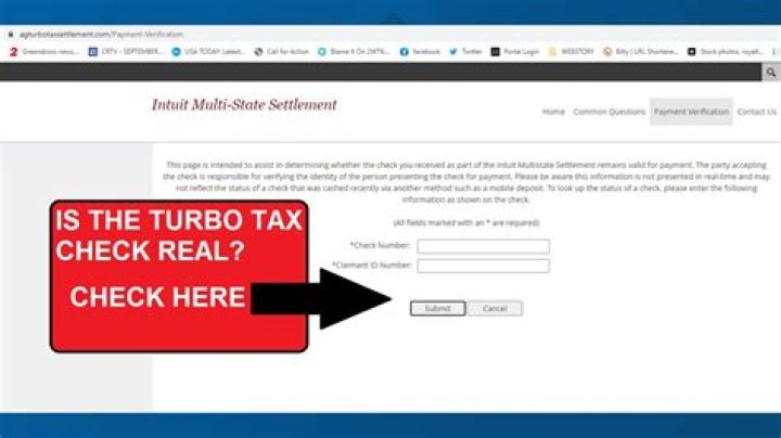 How do I know if my Turbo Tax went through?