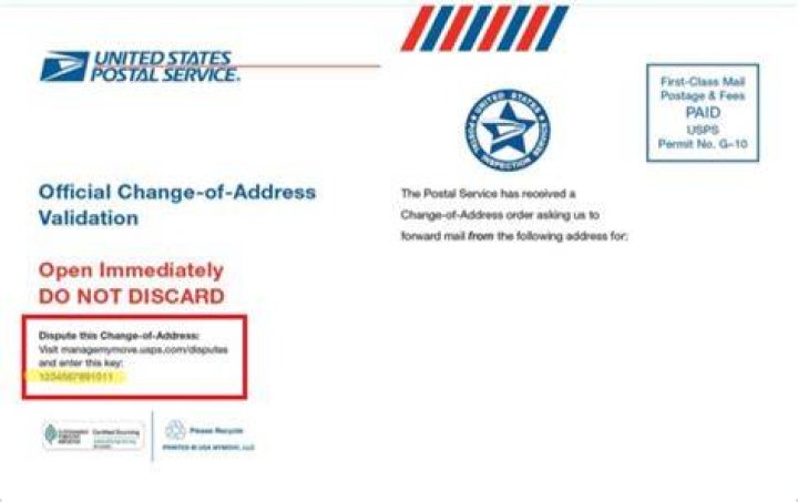How do I notify the post office of a change-of-address?