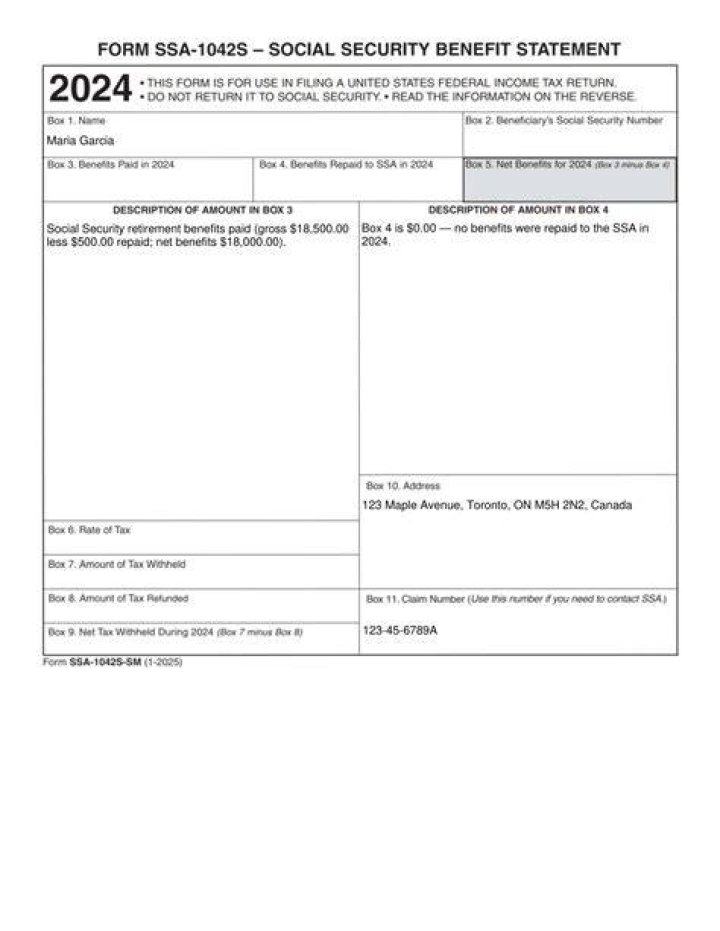 How do I report SSA 1042S?