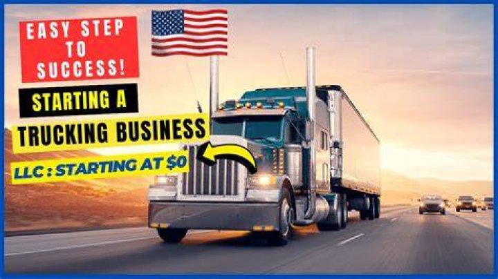 How do I start a trucking company LLC?