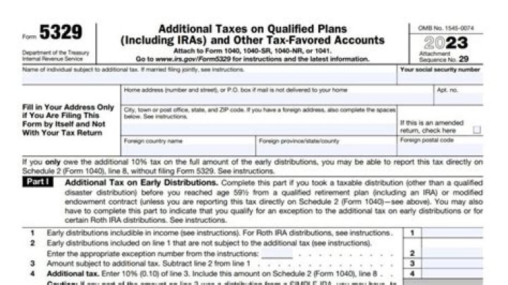 How do I submit form 5329?